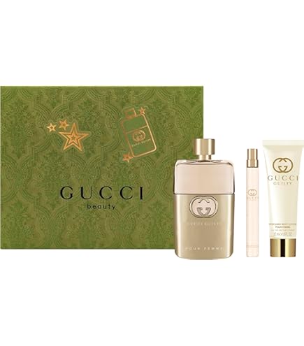 Amazon.com : Gucci Guilty 3 Piece Hardbox Gift Set for Women (3